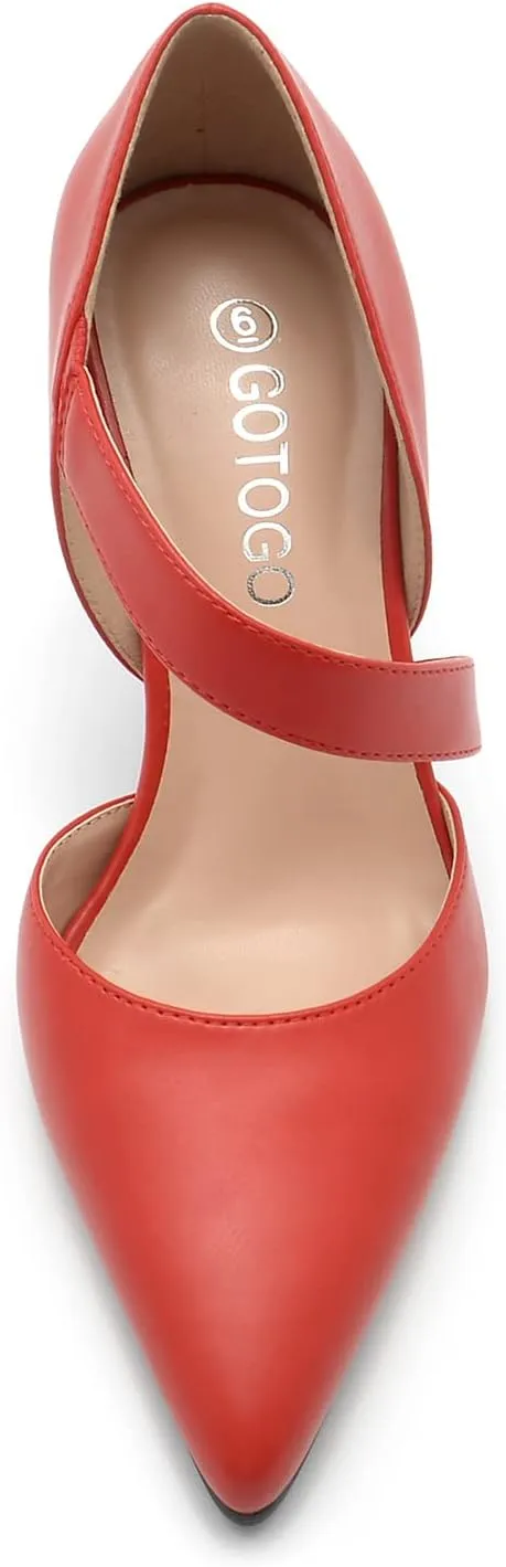 Women's Closed Toe Heel Pumps