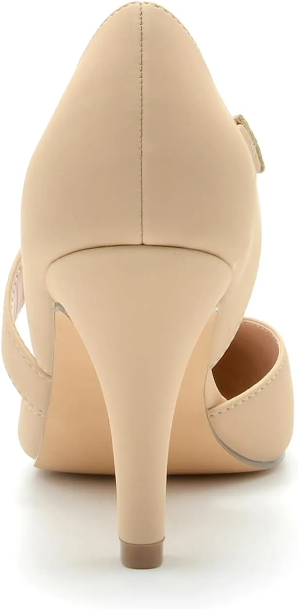 Women's Closed Toe Heel Pumps