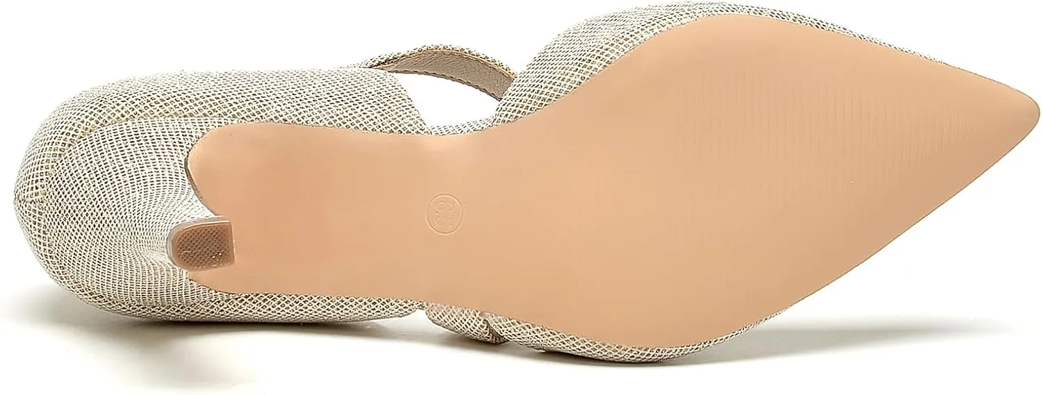 Women's Closed Toe Heel Pumps