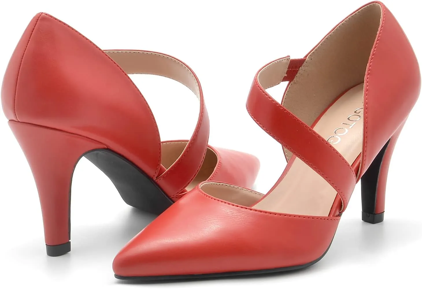 Women's Closed Toe Heel Pumps