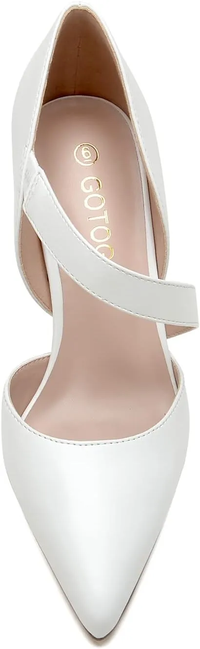 Women's Closed Toe Heel Pumps
