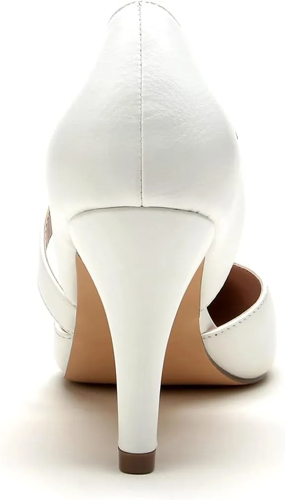 Women's Closed Toe Heel Pumps