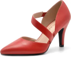 Women's Closed Toe Heel Pumps