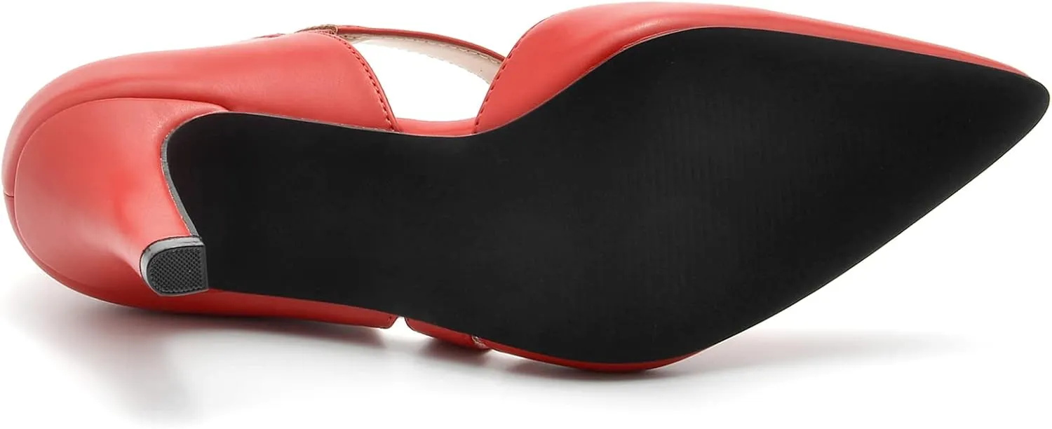Women's Closed Toe Heel Pumps