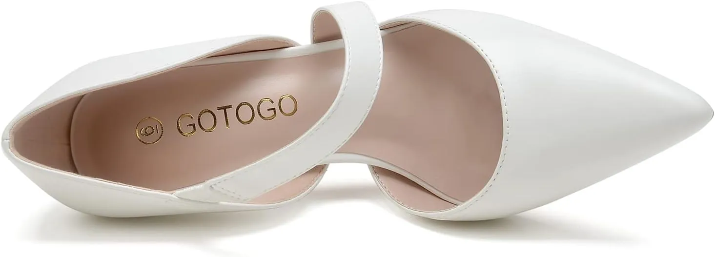 Women's Closed Toe Heel Pumps
