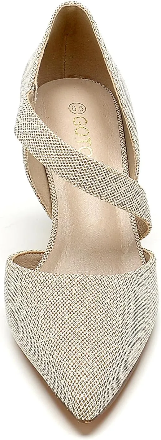Women's Closed Toe Heel Pumps