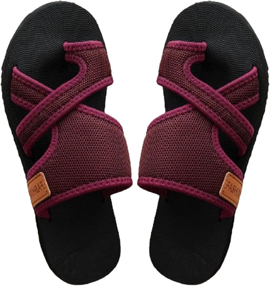 Women's Comfortable Breathable Mesh Flip Flops, Hollow Mesh Flip Flops, Non-Slip Orthopedic Sandals With Arch Support