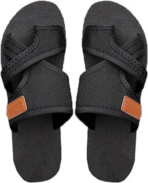 Women's Comfortable Breathable Mesh Flip Flops, Hollow Mesh Slide Sandals for Women, Comfy Arch Support Flip Flops