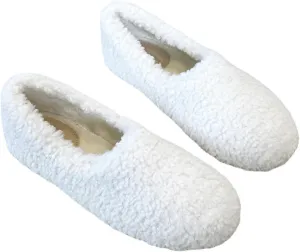 Women's Comfy Loafer Slippers for Women Indoor and OutdoorWomen’s Soft Curly Full Slippers Closed Toe Slides Fluffy