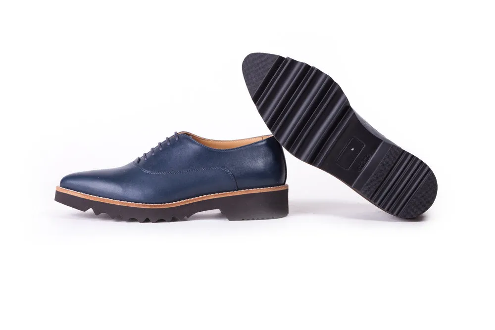 Women's Dark Blue & Tan Accented Lace Up -EX 303 (2017)
