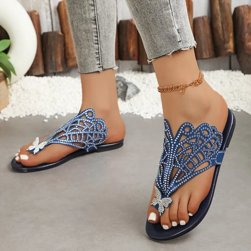 Women's Fashion Comfortable Flat Sandal Slippers