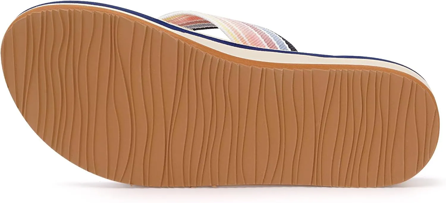 Womens Flip Flops Comfortable Summer Beach Slippers with Arch Support
