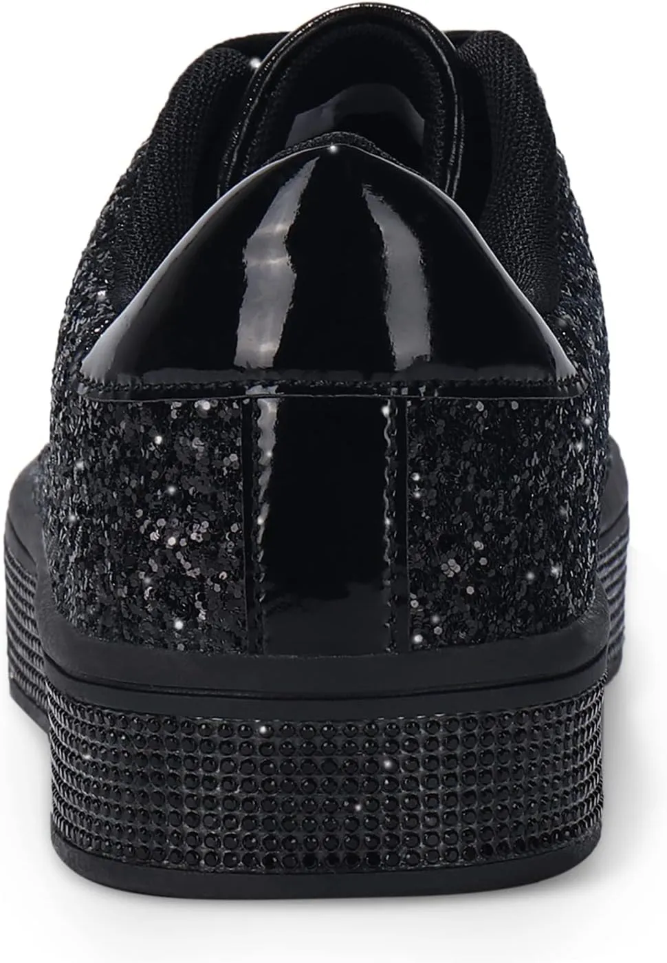 Womens Glitter Wedding Sneakers Neon Dressy Sequin Sparkly Sneakers Rhinestone Bling Bridal Shoes Shiny Tennis Shoes