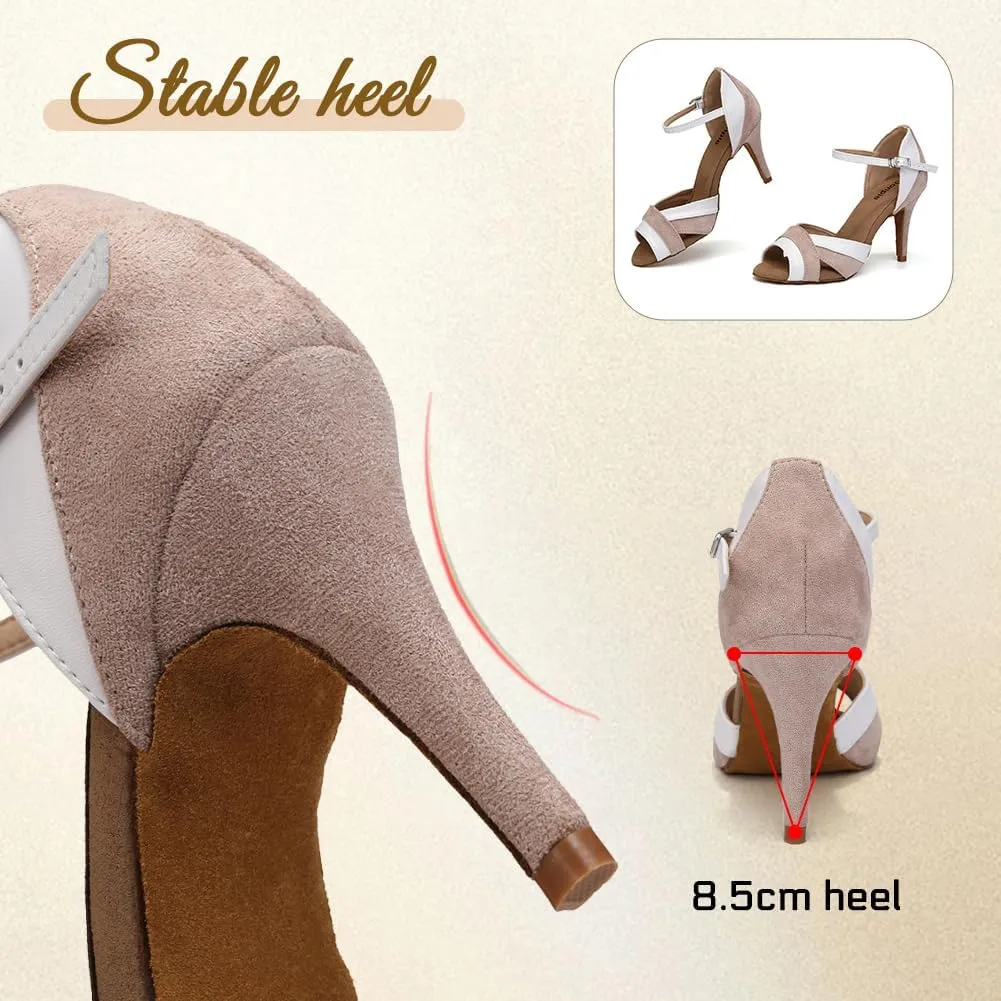 Women's Latin Salsa Elegant Ballroom Dance Shoes for Party Performance