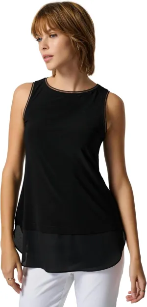 Womens Layered Hem Tank Style 183126J
