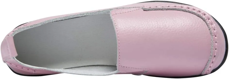 Women's Leather Loafers Comfortable Flat Shoes