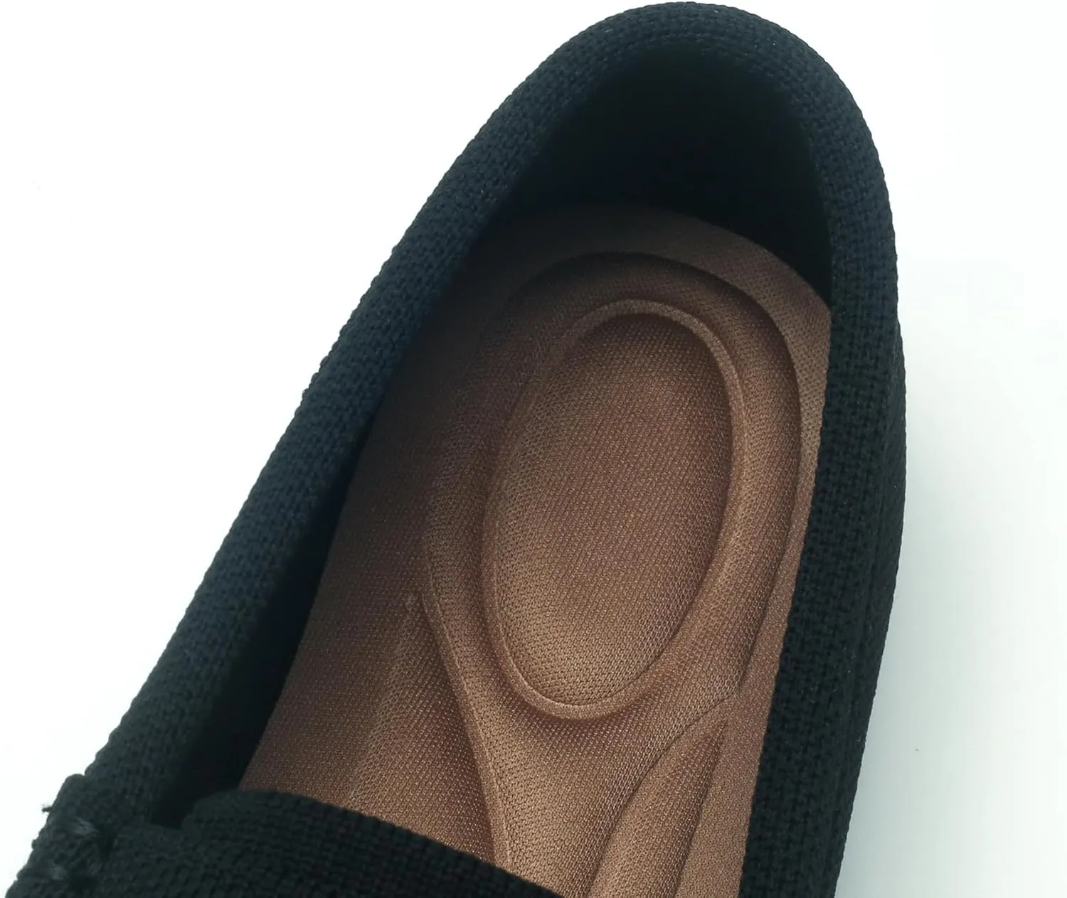Women's Lightweight Knitted Loafers Casual Flat Shoes Comfortable Boat Shoes Flat Bottomed Breathable Shoes