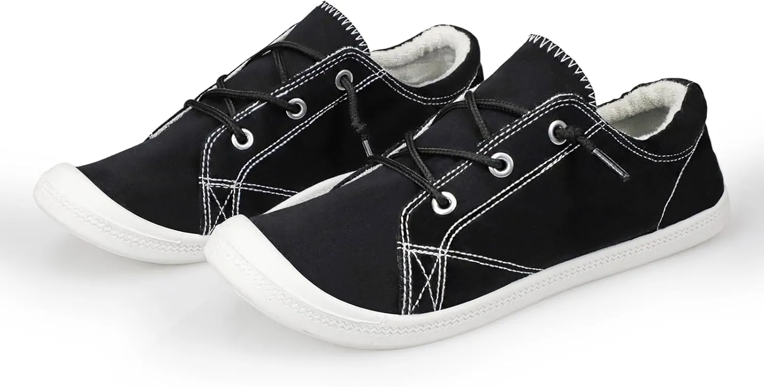 Women's Low-top Casual Walking Shoes Classic Comfortable Flat Fashion Sneakers