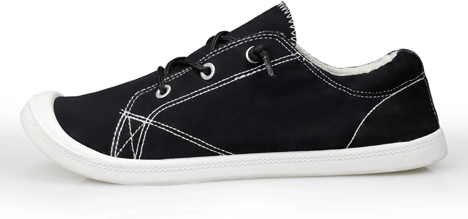 Women's Low-top Casual Walking Shoes Classic Comfortable Flat Fashion Sneakers