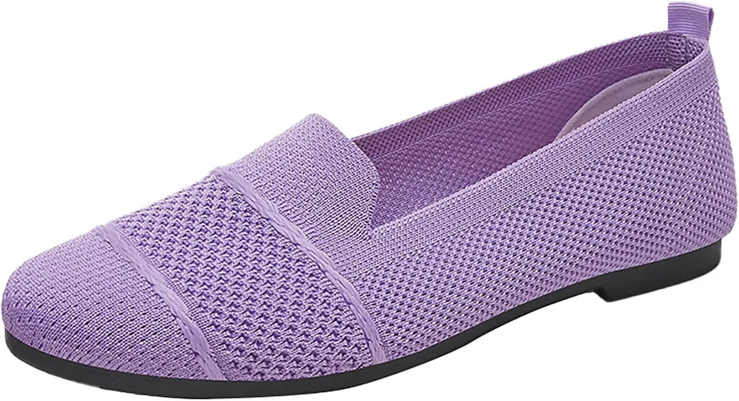 Womens Mesh Loafer Flat Walking Running Comfortable Round Toe Ballet Breathable Dress Washable Work Slip-on Shoes