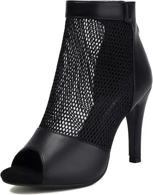 Women's Meshs Peep Toe High Top Gladiator Sandals