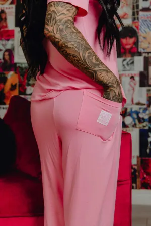 Women's Pink Pajama Pants