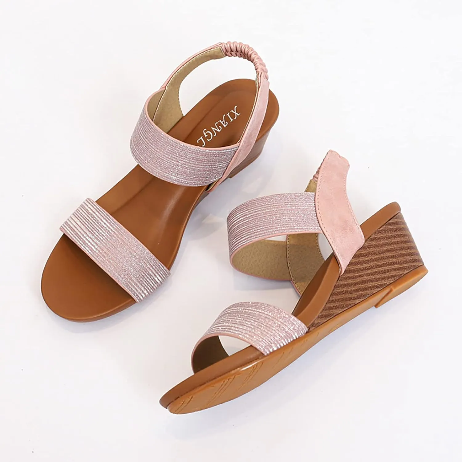 Women's Platform Shoes Summer Large Wedge Heel Fashion Roman Fairy Sandals Fitness Ankle High