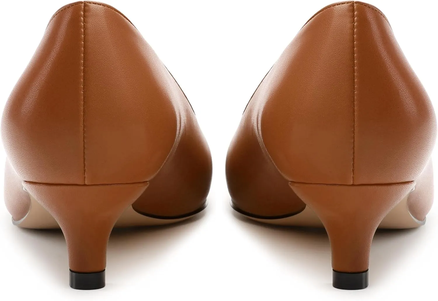 Women's Pumps Shoes Kitten Heels for Women Elegant Pumps Heart Shape Metal Pumps Heels