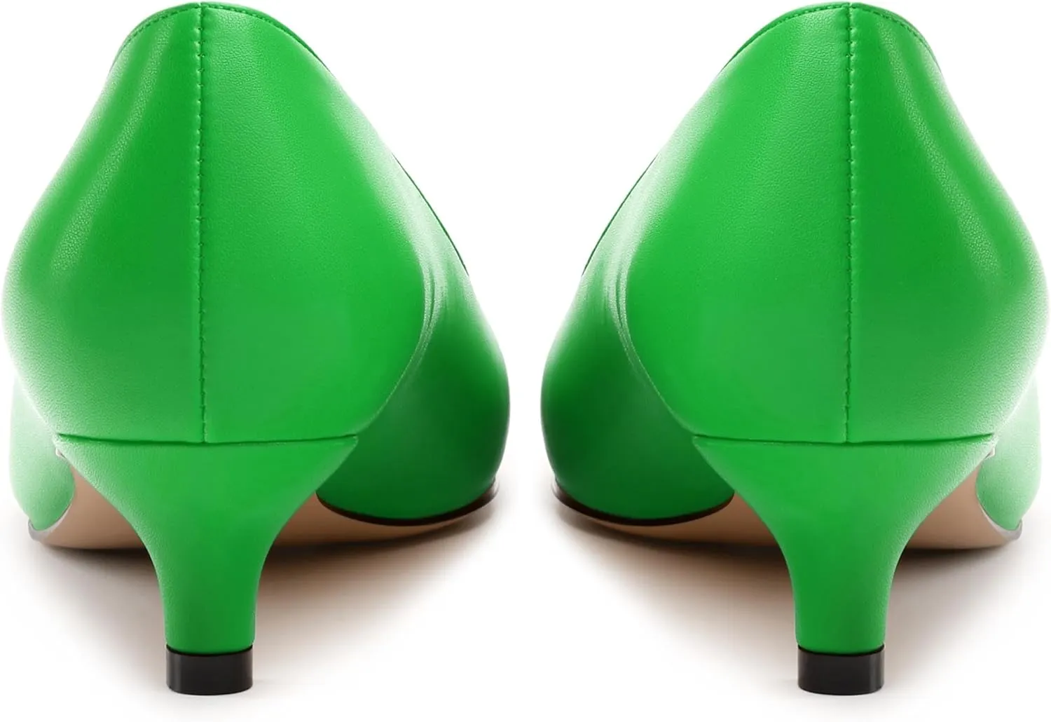Women's Pumps Shoes Kitten Heels for Women Elegant Pumps Heart Shape Metal Pumps Heels