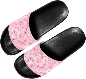 Women's Slide House Slippers Non-slip Shower Shoes Fashion Beach Sandals Indoor Bathroom Slides Lightweight SizeUS 6-13.5