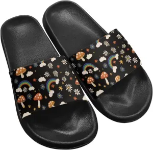 Women's Slide Sandals Casual Beach Pool Sandals Anti Slip Indoor & Outdoor Slide Slippers