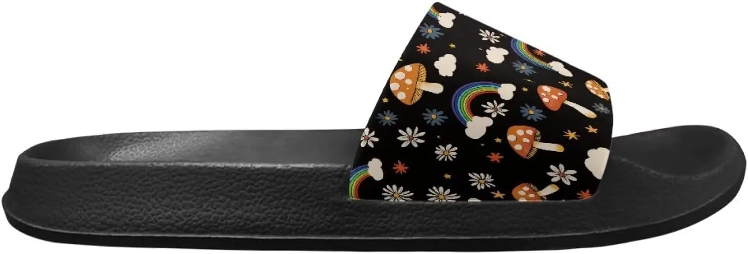 Women's Slide Sandals Casual Beach Pool Sandals Anti Slip Indoor & Outdoor Slide Slippers