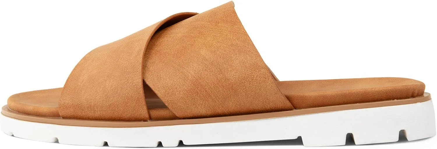 Women's Slide Sandals Summer Flat Casual Beach Shoes