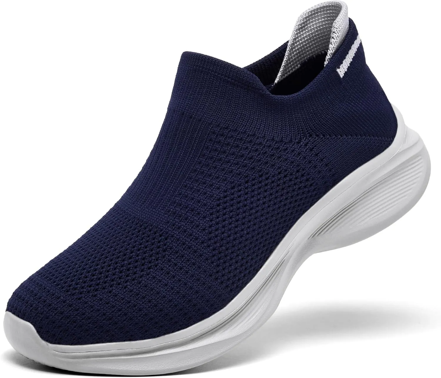 Women’s Slip on Walking Shoes Breathable Comfort Lightweight Sock Shoe Non Slip Work Shoes Fashion Running Tennis Sneakers