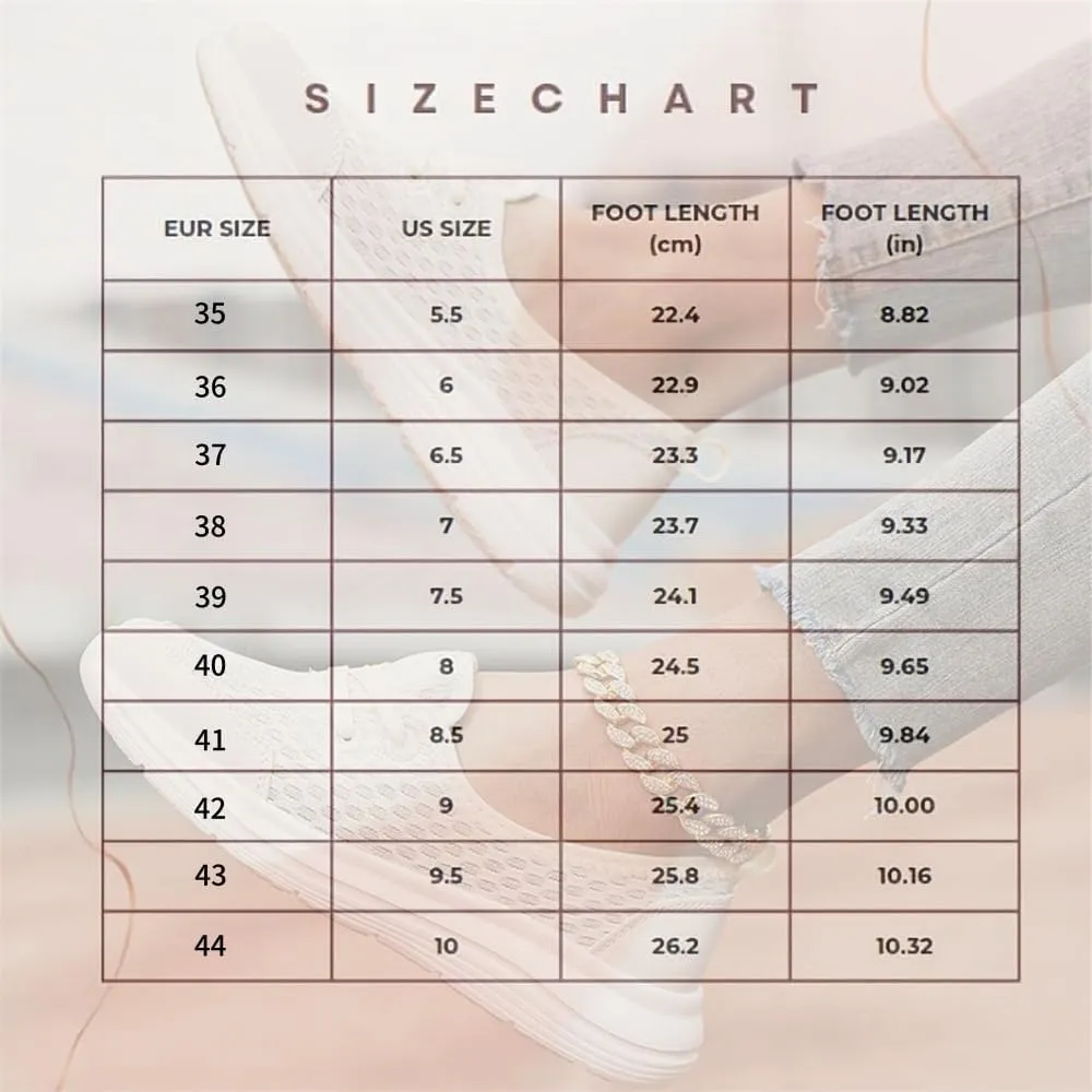 Women's Soft Sole Mesh Comfort Orthopedic Shoes, Comfortable Walking Shoes Women Arch Support, Casual Slip-on Shoes, Low-top Flat Arch Support Walking Shoes