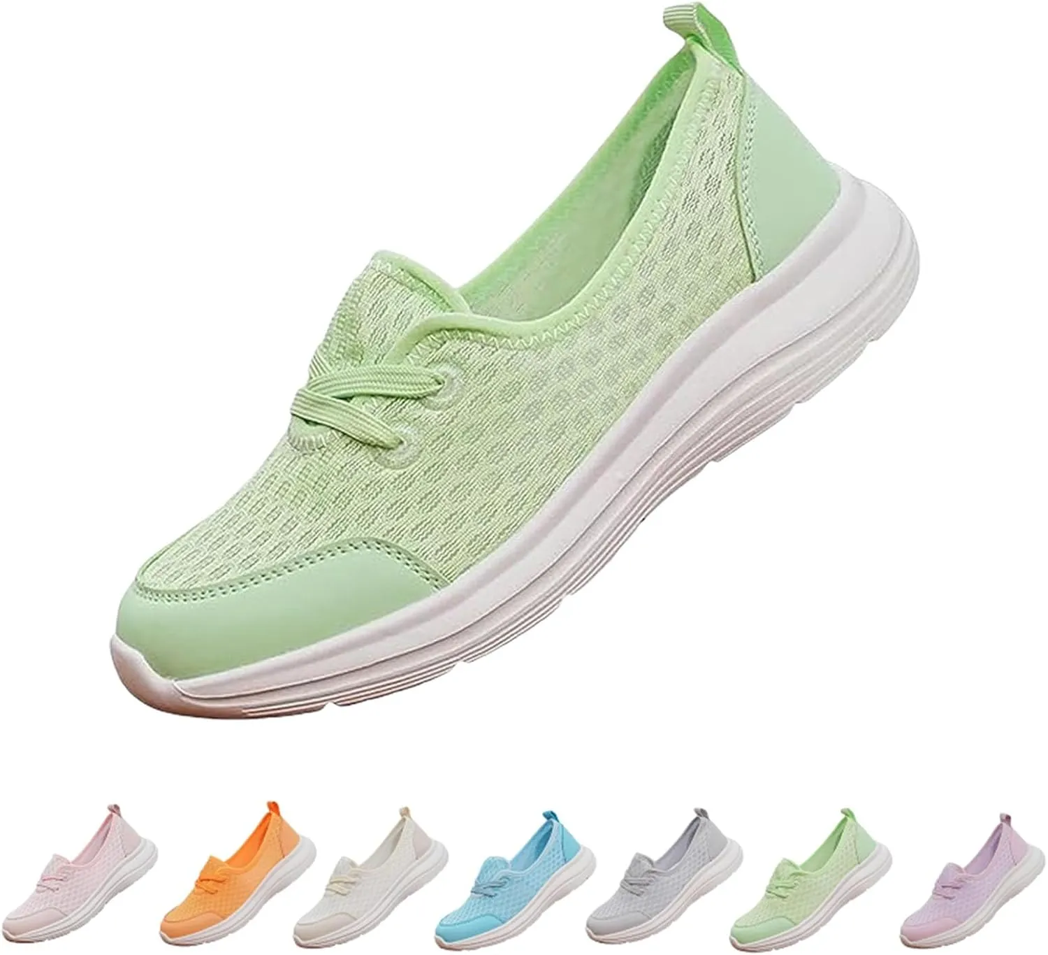 Women's Soft Sole Mesh Comfort Orthopedic Shoes, Orthopedic Slip on Shoes, Walking Shoes Women Comfort