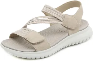 Women's Sport Sandals Lightweight Fashion Comfortable Walking Sandals Soft Sole Non-Slip Sandals