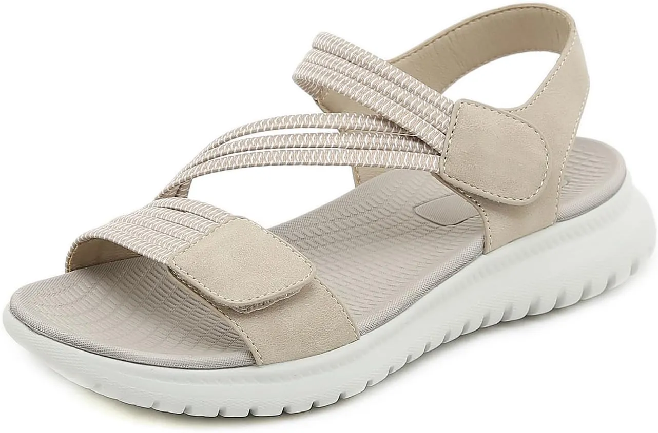 Women's Sport Sandals Lightweight Fashion Comfortable Walking Sandals Soft Sole Non-Slip Sandals