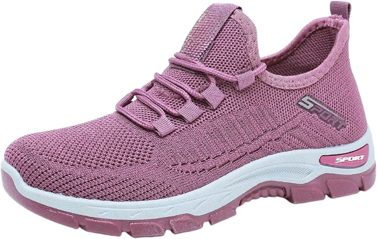 Women's Summer Breathable Walking Non Slip Sneakers Running Shoes Arch Support Walking Shoes Tennis Diabetes Breathable Gym Workouts Sneakers Lightweight Sports Fashion Casual Shoe