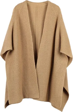 Women's Travelling Cardigan Rib Ruana