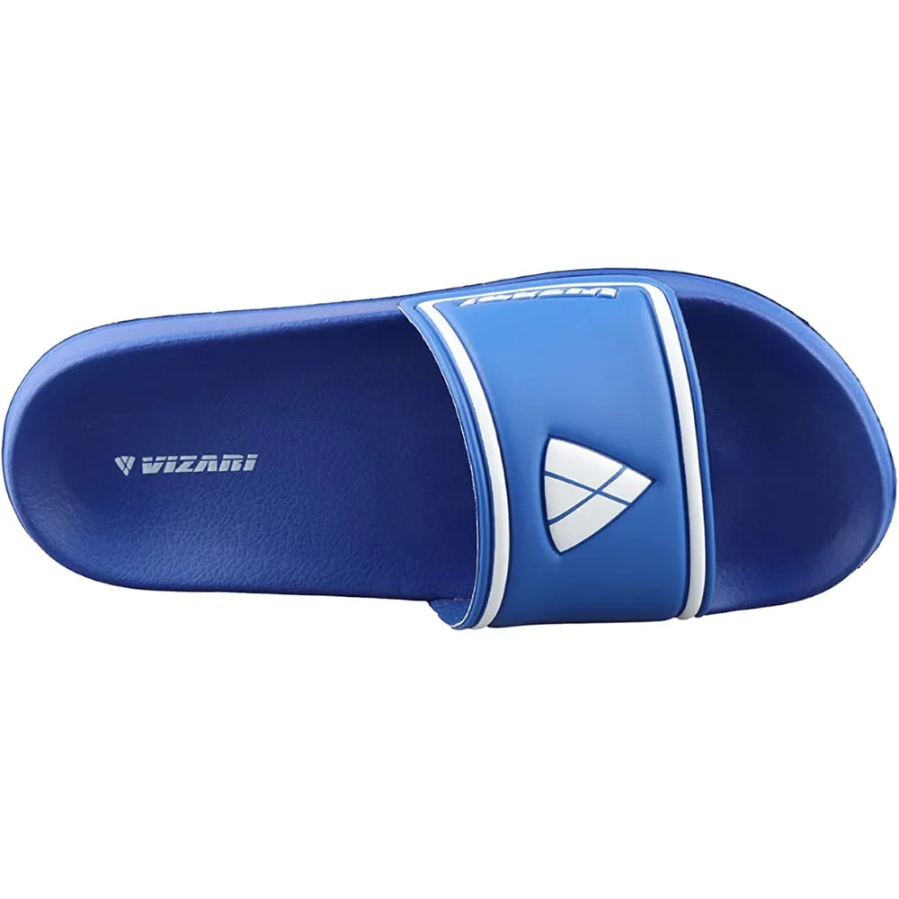 Youth Soccer Slide Sandals - Blue