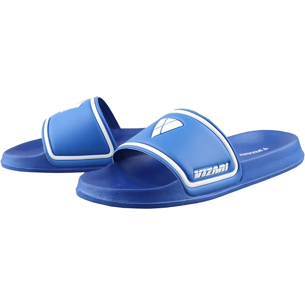 Youth Soccer Slide Sandals - Blue