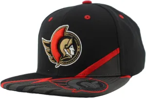 ZHATS NHL Officially Licensed Adjustable Snapback Hat Flat Bill Z11 Bolt