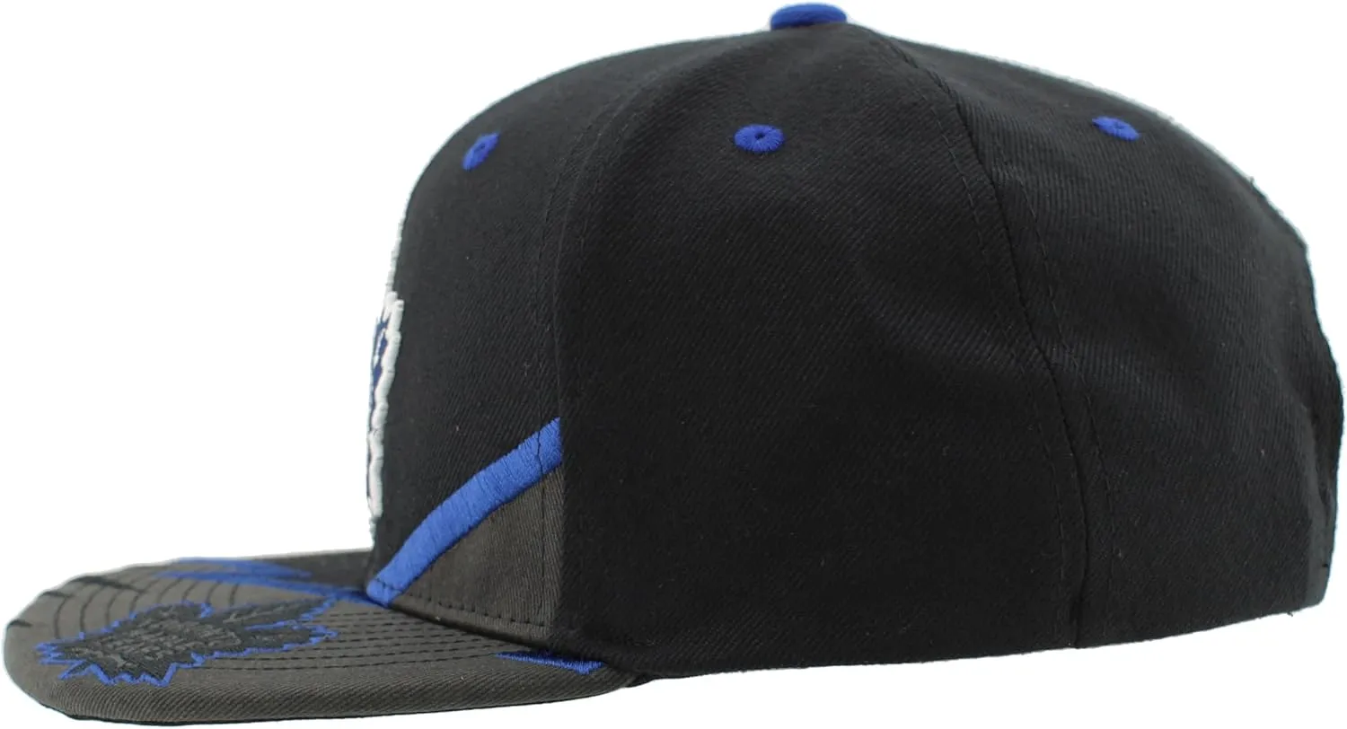 ZHATS NHL Officially Licensed Adjustable Snapback Hat Flat Bill Z11 Bolt