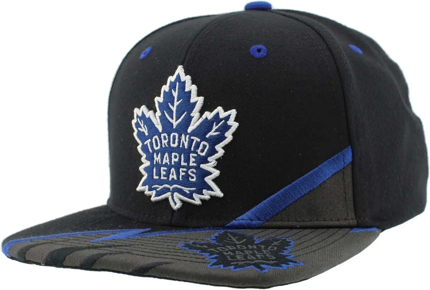 ZHATS NHL Officially Licensed Adjustable Snapback Hat Flat Bill Z11 Bolt